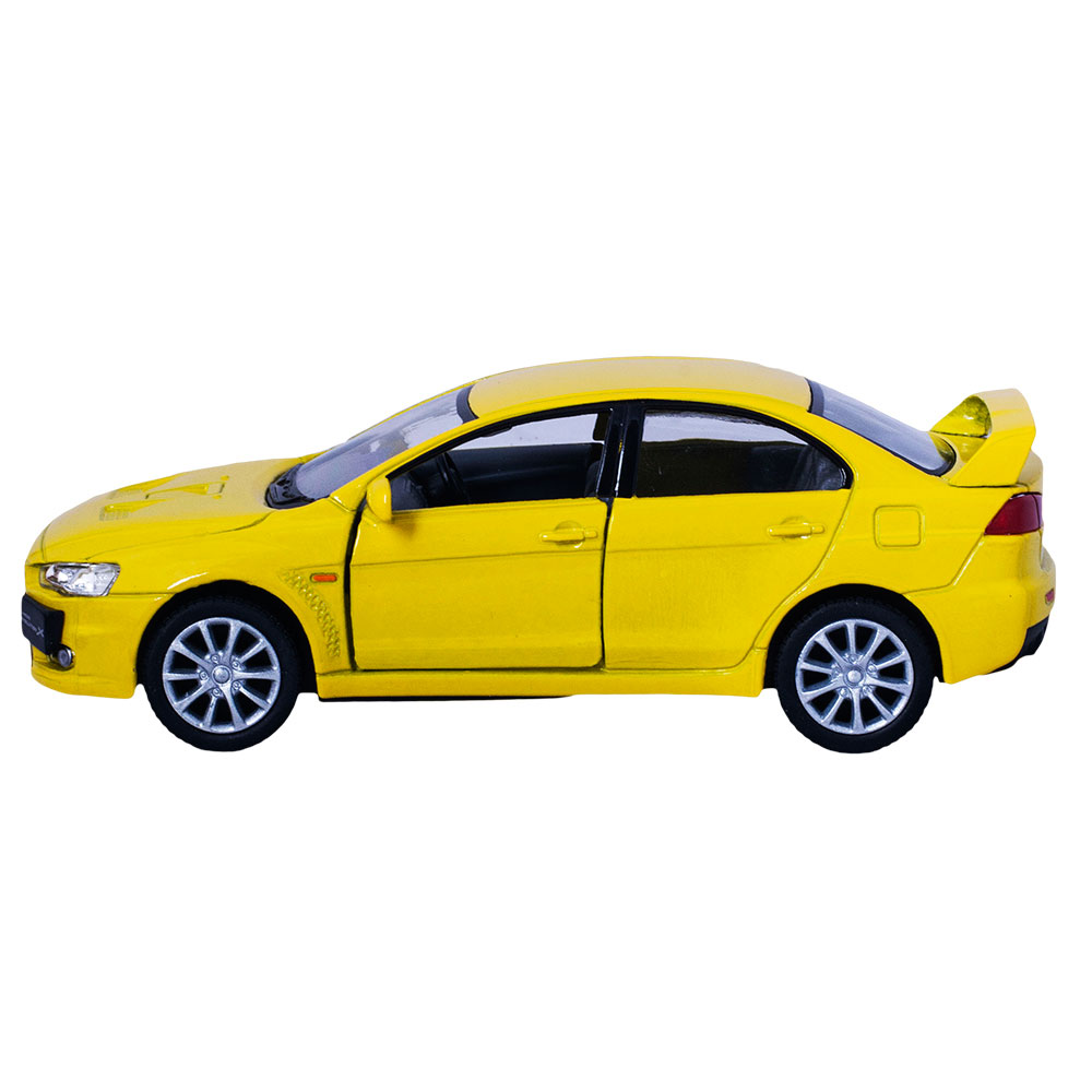 Машина метал. Mitsubishi Lancer Evolution X мет., инерц. модель машины 1:36