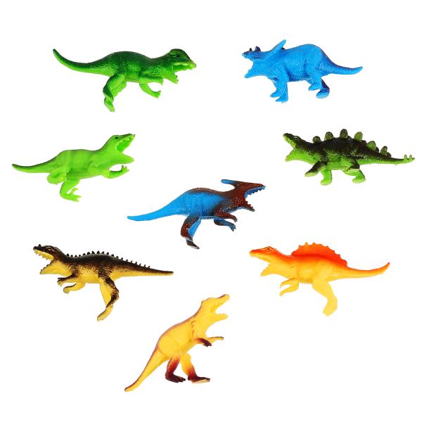 Набор динозавров Играем вместе из 8-ми, 10см 143244