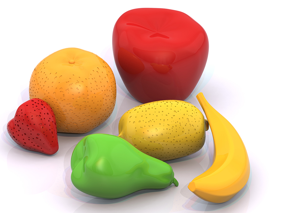 Набор фрукты (6 пред. в сумке)