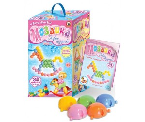Мозайка напольная Milk Мои игрушки 38 эл. D 58 мм
