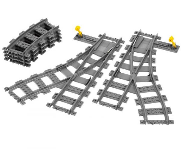 Конструктор LEGO Город Железнодорожные стрелки