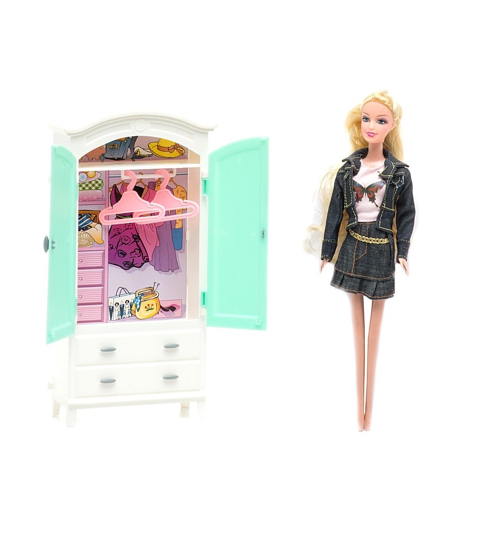Кукла 1 Toy гардероб 29 см т54494