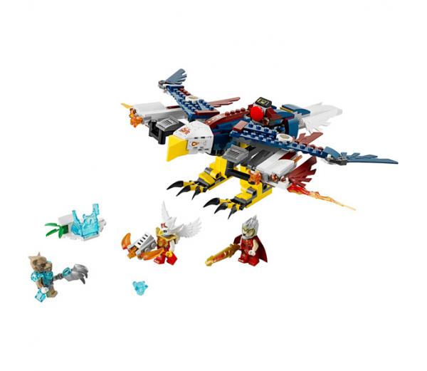 Конструктор LEGO Легенды Чимы Огненный истребитель Орлицы Эрис