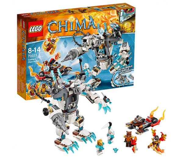 Конструктор LEGO Легенды Чимы Ледяной бур Айсберга