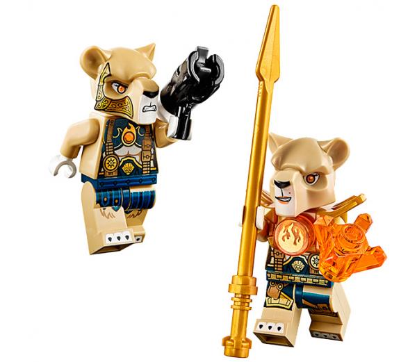 Конструктор LEGO Легенды Чимы Лагерь Клана Львов