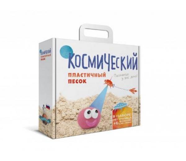 Космический песок Классический 3кг Песочница+формочки