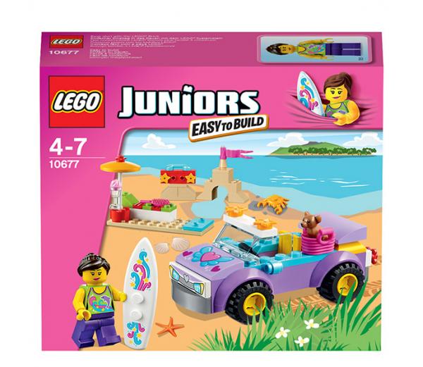 Конструктор LEGO Джуниорс Поездка на пляж