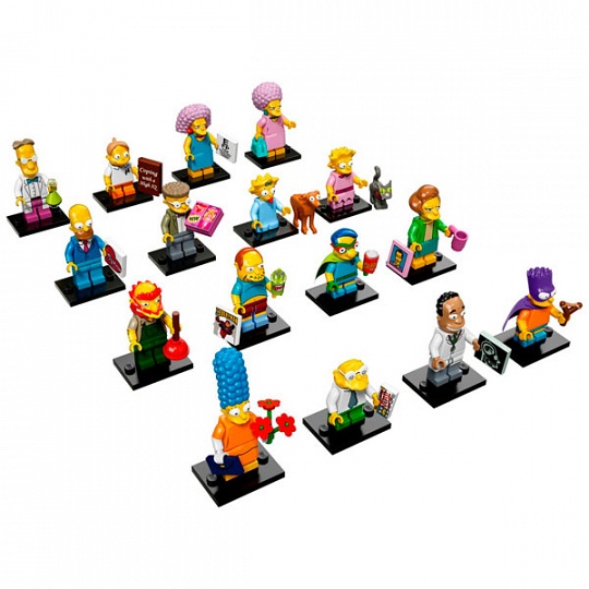 Конструктор LEGO Минифигурки The Simpsons серия 2