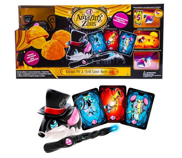 Игрушка the Amazing Zhus Игровой набор Мышка фокусник Великий Жу с аксесс.