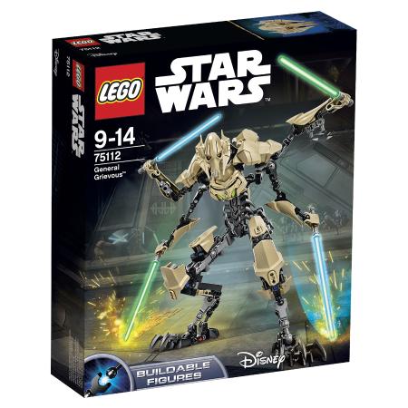 Конструктор LEGO Звездные войны Генерал Гривус