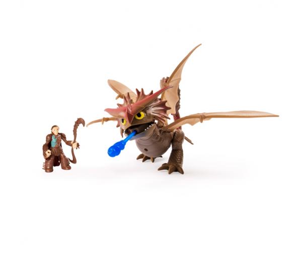 Игрушка Dragons Большой дракон и всадник