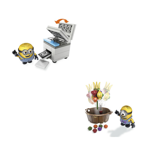 Конструктор Mega Bloks Миньоны Веселые мини игровые наборы 201416