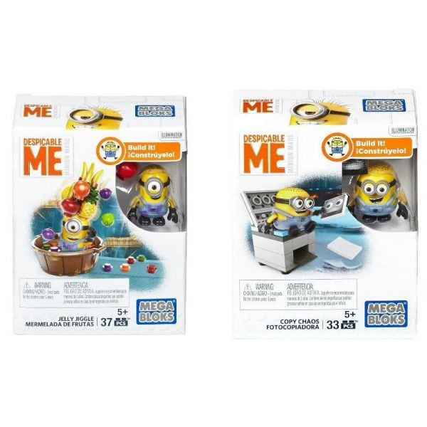 Конструктор Mega Bloks Миньоны Веселые мини игровые наборы 201416