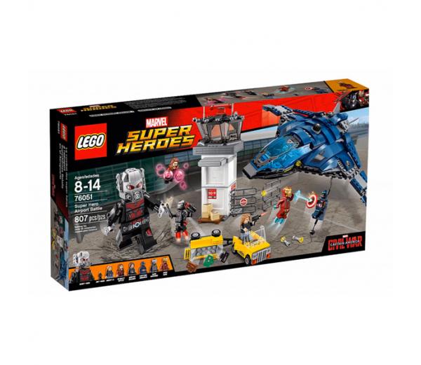 Конструктор LEGO Супер Герои Сражение в аэропорту