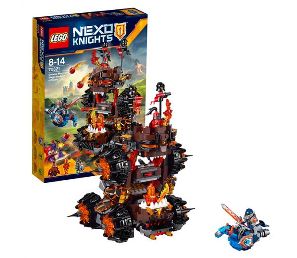 Конструктор LEGO Нексо Роковое наступление Генерала Магмара