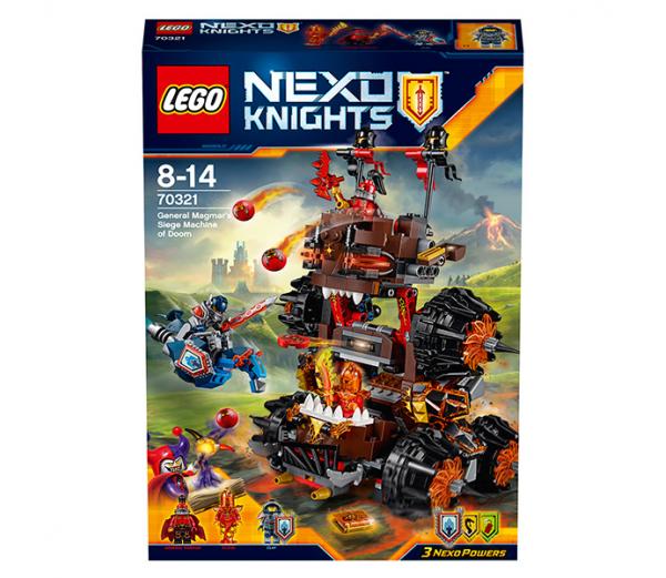 Конструктор LEGO Нексо Роковое наступление Генерала Магмара