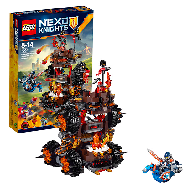 Конструктор LEGO Нексо Роковое наступление Генерала Магмара