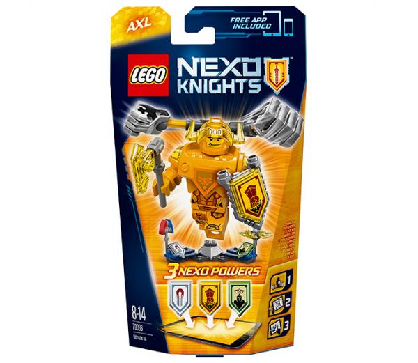Конструктор LEGO Нексо Аксель-Абсолютная сила