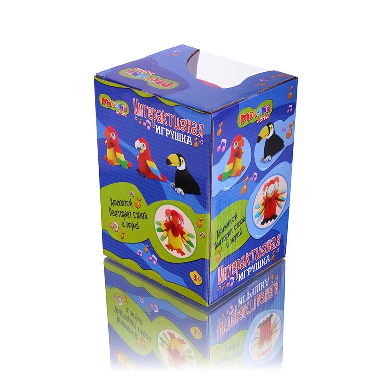Интерактивная игрушка Mioshi active Говорящий попугай 20см