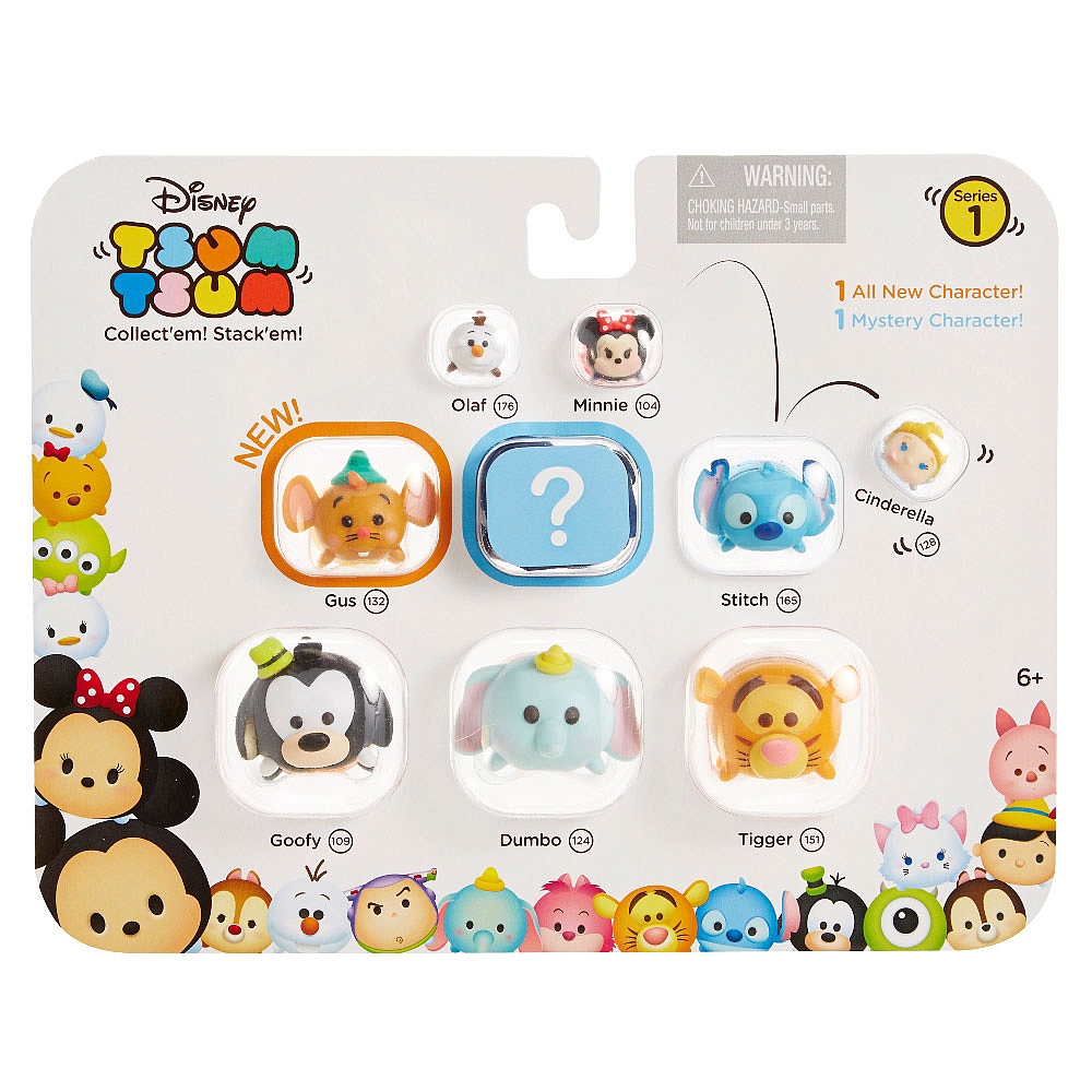 Фигурка коллекционная Tsum Tsum уп-ка из 9 шт., 8 шт. в коробке