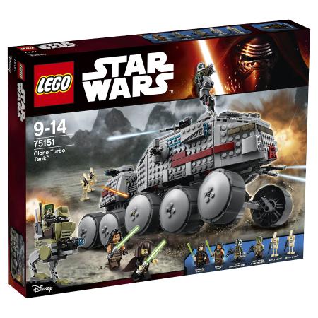Конструктор LEGO Звездные войны Турботанк Клонов