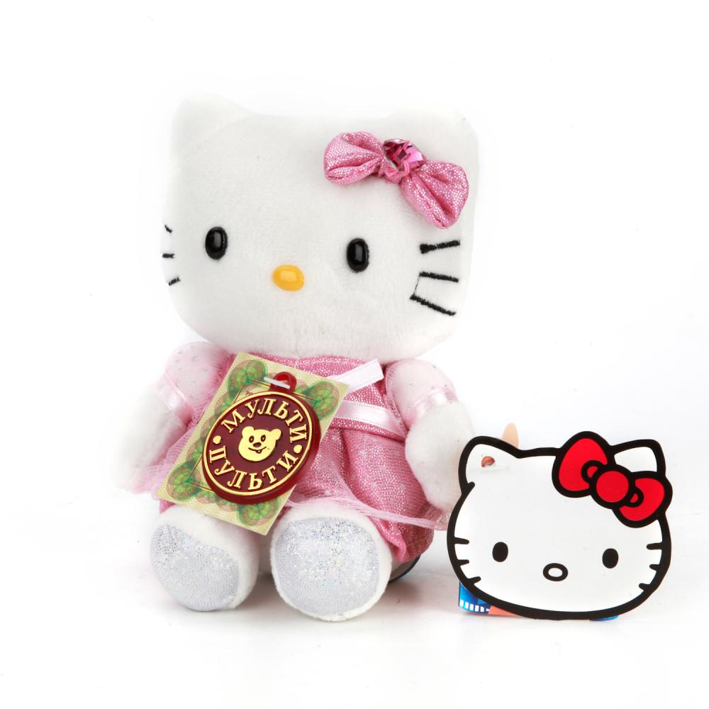 Hello kitty 15. Мульти Пульти hello Kitty. Мульти-Пульти / мягкая игрушка "hello Kitty". Игрушка Хеллоу Китти Мульти Пульти. Игрушка Хелло Китти мягкая 15 см.