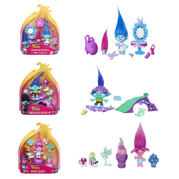 Игрушка Trolls Тролли с аксессуарами в ас-те