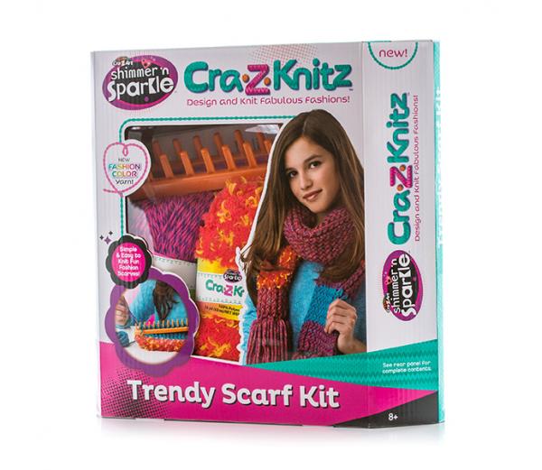 Cra-Z-Knitz Набор для вязания Шарф
