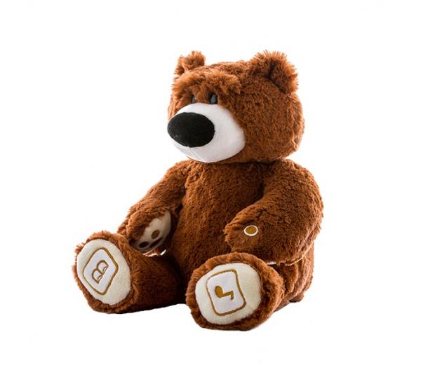 Игрушка Luv'n Learn интерактивный медведь коричневый