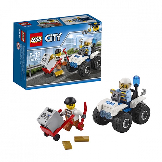 Конструктор LEGO Город Полицейский квадроцикл