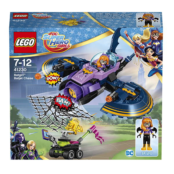 Конструктор LEGO Супергёрлз Бэтгёрл: Погоня на реактивном самолете