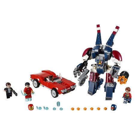 Конструктор LEGO Супер Герои  Железный человек Стальной Детройт наносит удар