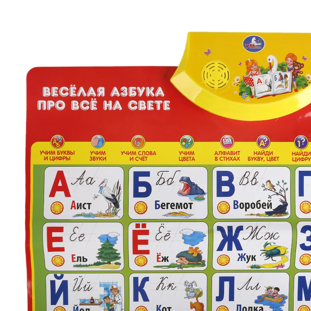 Электр. плакат Умка Азбука С. Маршак 221217