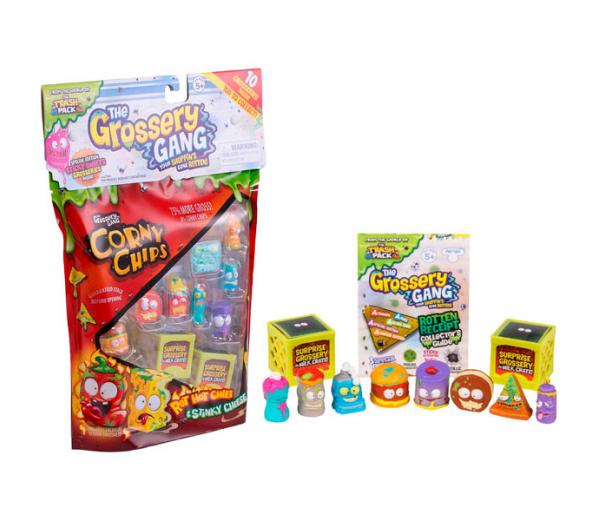 Игрушка Grossery Gang 10 фиг. упак. в виде пакета чипсов