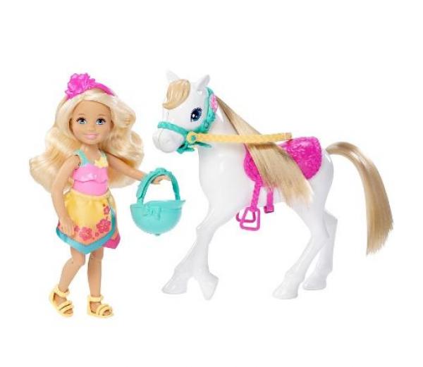 Кукла Barbie Челси и пони 21882