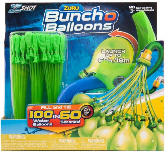 Игрушка Bunch O Balloons Продвинутый набор: 100 шаров с пусковым устройство, дисплей