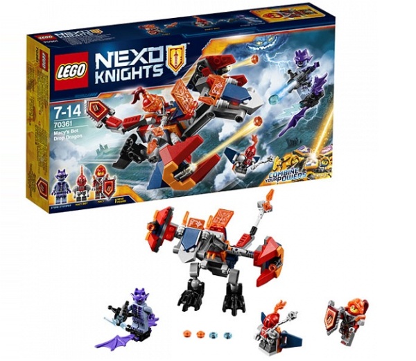 Конструктор LEGO Нексо Дракон Мэйси