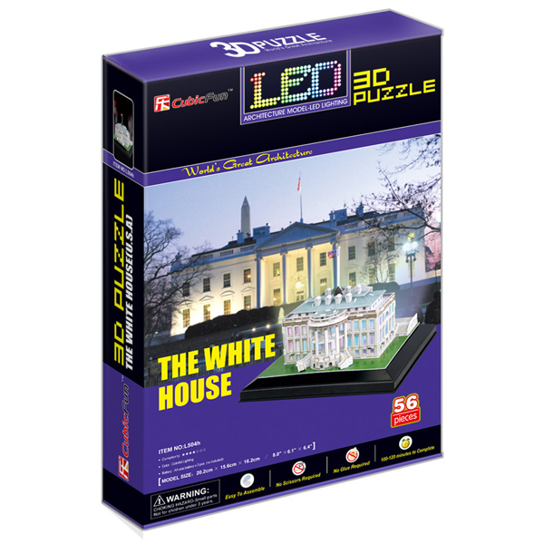 Белый дом с иллюминацией (США)