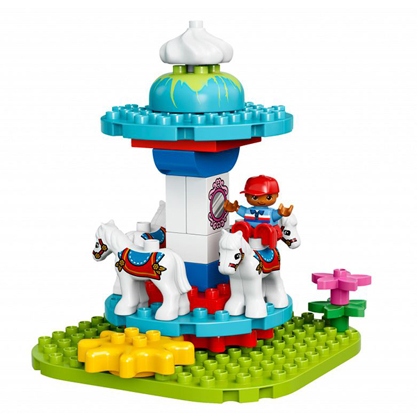 Конструктор LEGO Дупло Семейный парк аттракционов