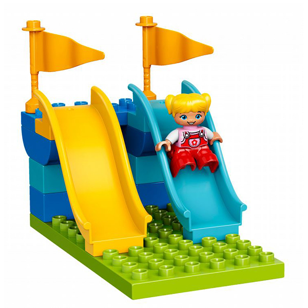 Конструктор LEGO Дупло Семейный парк аттракционов