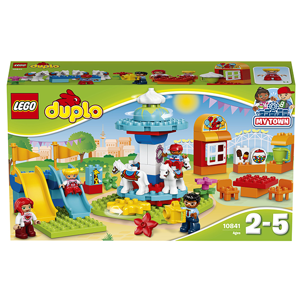 Конструктор LEGO Дупло Семейный парк аттракционов