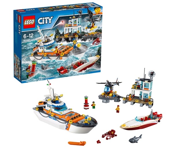 Конструктор LEGO Город Штаб берегой охраны