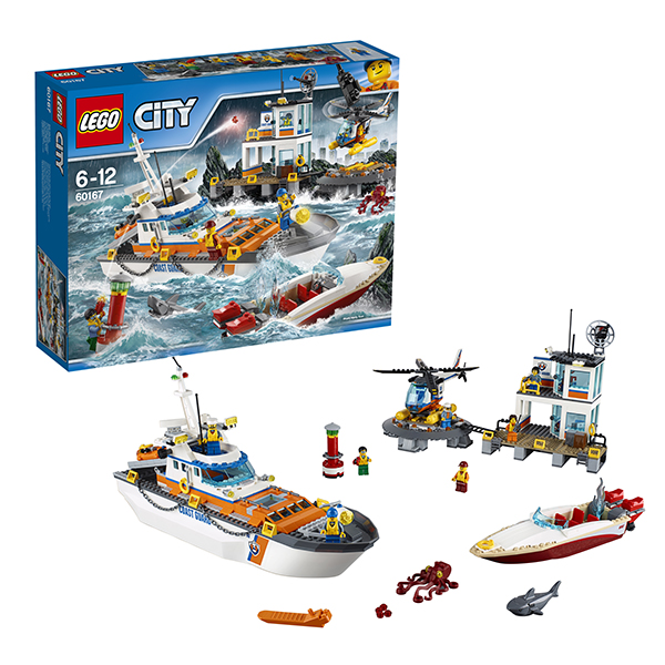 Конструктор LEGO Город Штаб берегой охраны