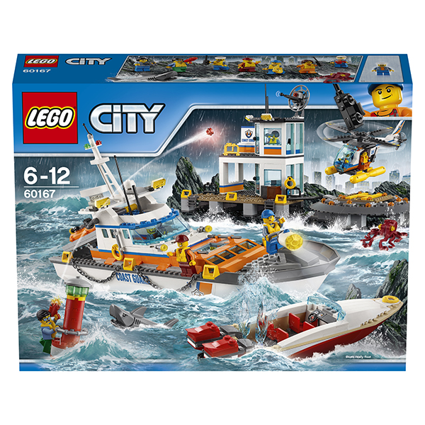 Конструктор LEGO Город Штаб берегой охраны