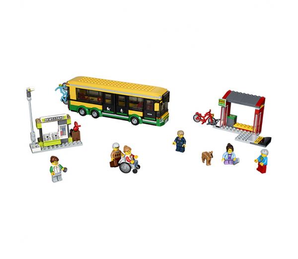 Конструктор LEGO Город Автобусная остановка 236594