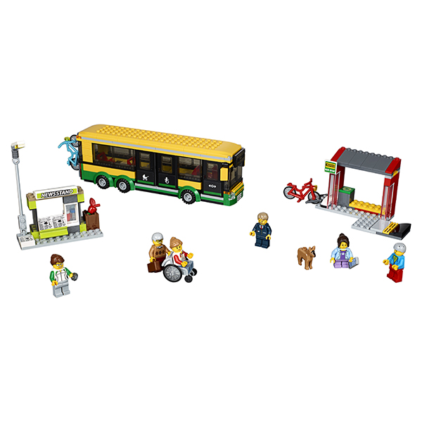 Конструктор LEGO Город Автобусная остановка 236594