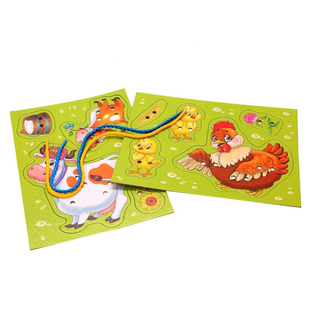Игра-шнуровка Умка Мамы и малыши 230974