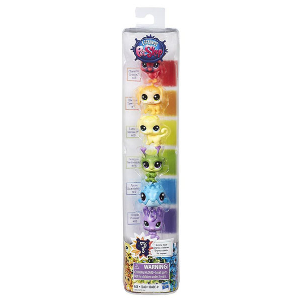 Игрушка LPS радужная коллекция 7 радужных пета