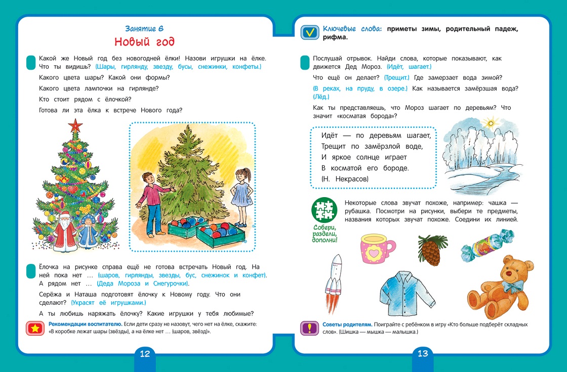 Книга для детского сада Развитие речи Старшая группа