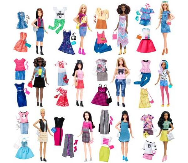 Кукла Barbie Игровые наборы из серии "Игра с модой"